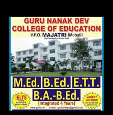 Guru Nanak Dev College of Education-image