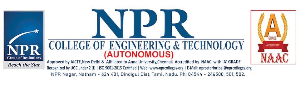 N.P.R. College of Engineering and Technology-image