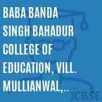 Baba Banda Singh Bahadur College of Education-image