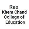 Rao Khem Chand College of Education-image