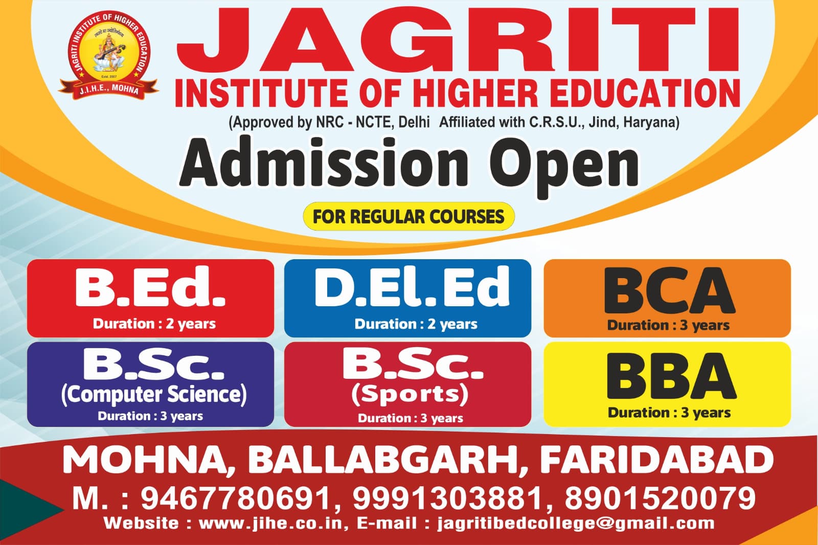 Jagriti Institute of Higher Education-image