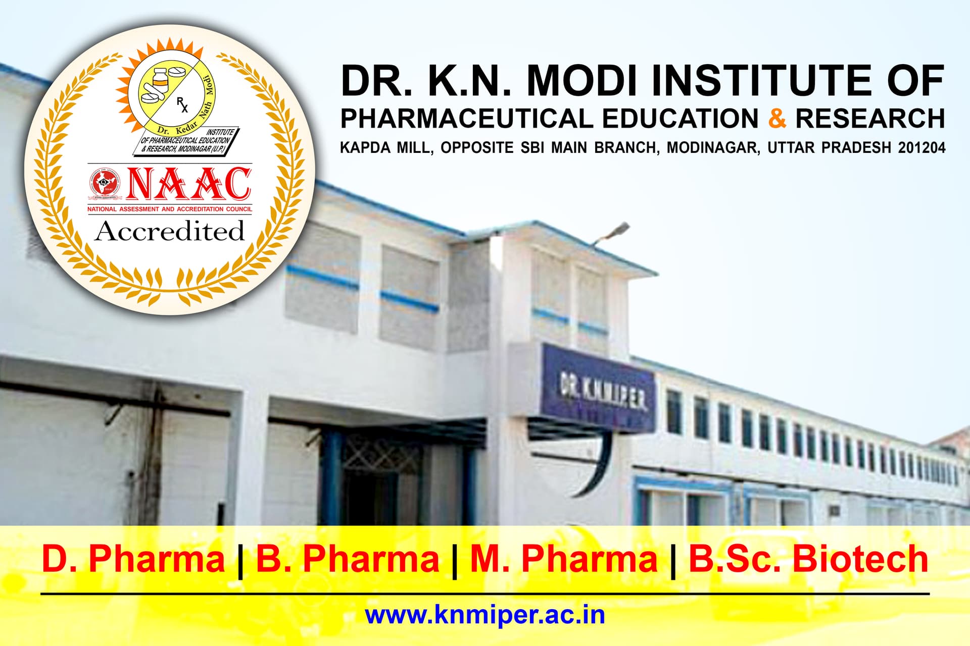 Dr. K.N. Modi Institute of Pharmaceutical Education and Research, Modinagar-image