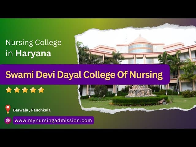 Swami Devi Dyal College of Nursing-image
