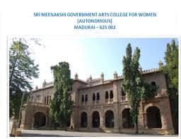 Sri Meenakshi Government Arts College for Women-image