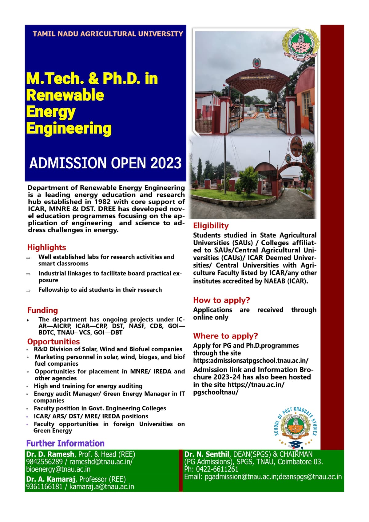 SPGS TNAU Coimbatore-gallery-image-3