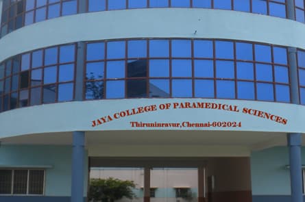 Jaya College of Paramedical Sciences, College of Pharmacy-image