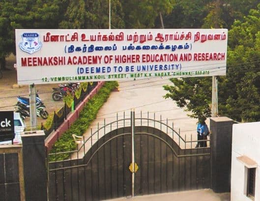 Meenakshi Academy of Higher Education and Research-image