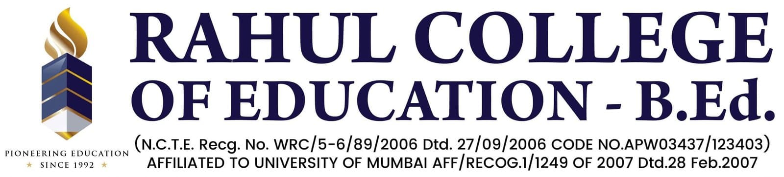 Rahul D.El.Ed College-logo
