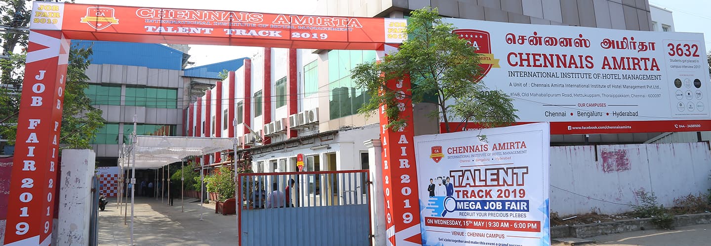 Chennais Amirta International Institute of Hotel Management Chennai-image
